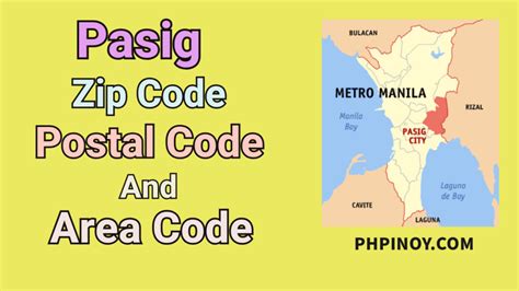 Kapasigan Pasig Postal / ZIP Codes .